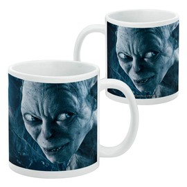 The Lord of the Rings Gollum Character White Mug