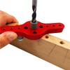 CarAngels Center Opening Drill Guide, Dowel Drilling Guide, Jig Adjustable,