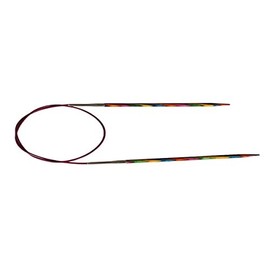 KnitPro 100 cm x 5 mm Symfonie Fixed Circular Needles, Multi-Color