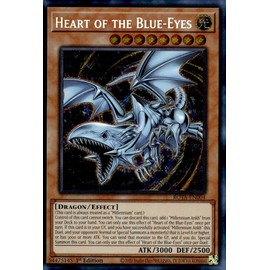 Heart of The Blue-Eyes - ROTA-EN004 - Secret Rare - 1st Edition