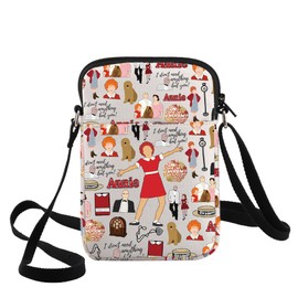 G2TUP Annie Broadway Musical Crossbody Bag Annie & Grace Fans Gift Orphan Annie Shoulder Bag Annie Musical Merchandise (Annie CB)