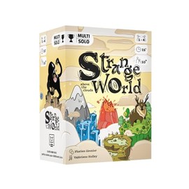 Blackrock Games Strange World Above The Clouds - Tactical Card Game - Strategy and Reflection - 1 to 4 Players - Ages 10+ - Pocket Size - A Game in a Small Format - Grrre Games