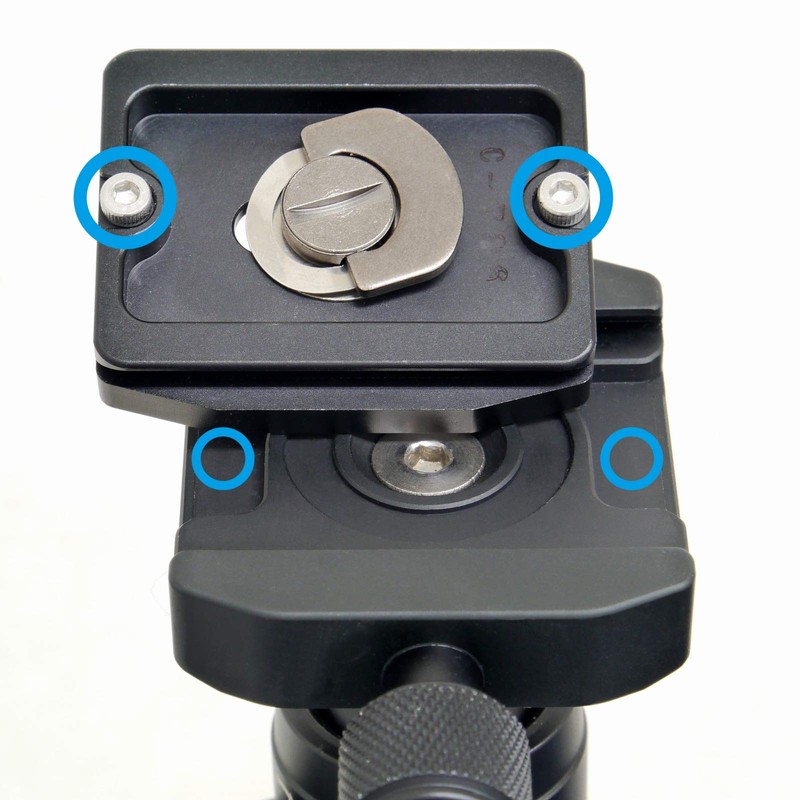 Velbon 471512 QHD-S5AS Medium Base Diameter 1.5 inches (37 mm)