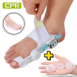 CFR Treatmedy Bunion Big Toe Valgus Corrector Adjustable Orthosis Women Men Splints - Big Toe Straightener +Gel Bunion Sheild Spreading