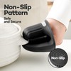 Cosamtec Silicone Oven Mitts Heat Resistant Mini Oven Gloves and