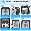 Key Safe with Number Code, Professional 12 Digit Key Safe