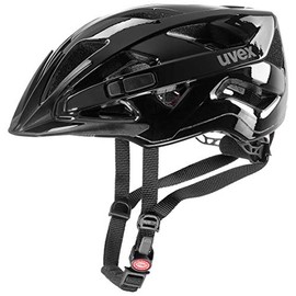 Uvex Unisex Adult Active Cycling Helmet, black, 56-60 cm