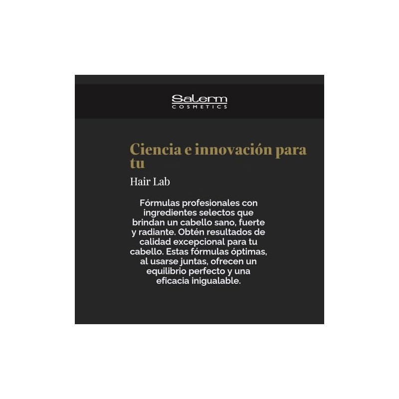 Salerm Hairlab Neutral Balancing Shampoo, 10.6 Ounce/300 ml