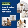 PetSafe Never Rust Plastic Doggie Door for Install in Interior