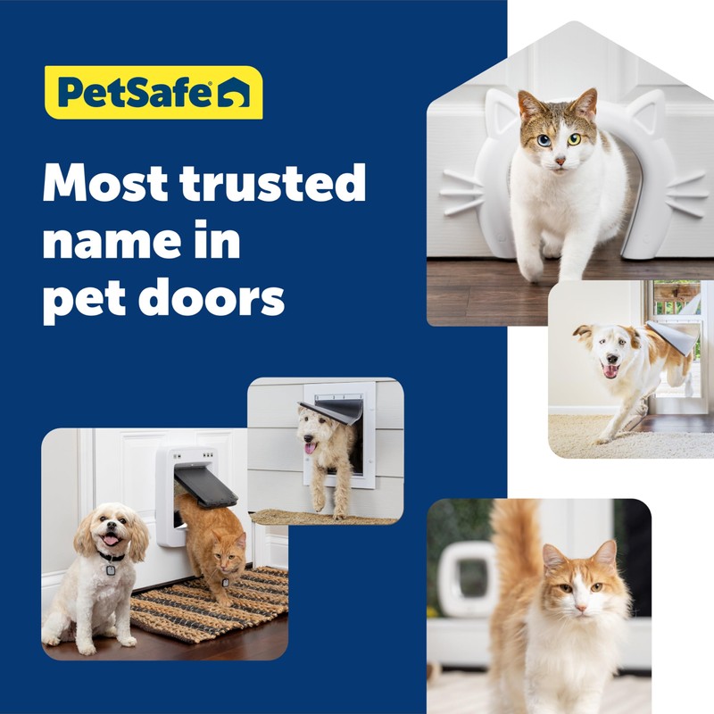 PetSafe Never Rust Plastic Doggie Door for Install in Interior