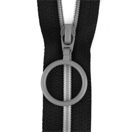 cyclingcolors 5 x Zip Ring N°3 Slider Zip Repair Replacement Zipper for Jackets Suitcases Backpacks Metal Light Green