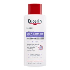 Eucerin Itch Relief Intensive Calming Lotion, Itch-Relieving Lotion for Sensitive Dry Skin, 8.4 Fl Oz Bottle