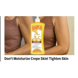 Roushun Vitamin C  Whitening Body Lotion Skin Brightening Cream, 500ml [USA Stock ]