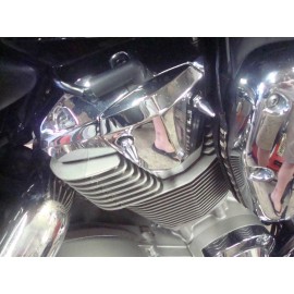 diycycleparts HONDA VTX CHROME SPARK PLUG SPIKES vtx1800 custom chopper bobber cylinder head