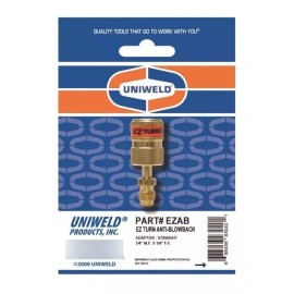 Uniweld Conector 1/4 A 1/4 Anti Bloqueo Uniweld