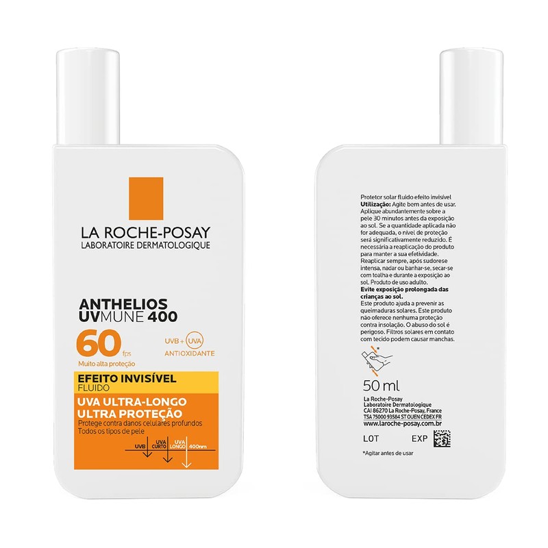 La Roche-Posay Anthelios UVmune 400 Invisible Fluid Sonnenschutzmittel LSF 50+,