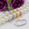 Artibetter Necklace Shortener Clasps Peanut Shortener Pearl Enhancer Click Clasps