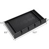 Hedume Barber Clipper Tray Organizer with Anti-Slip Mat, Corded Clippers