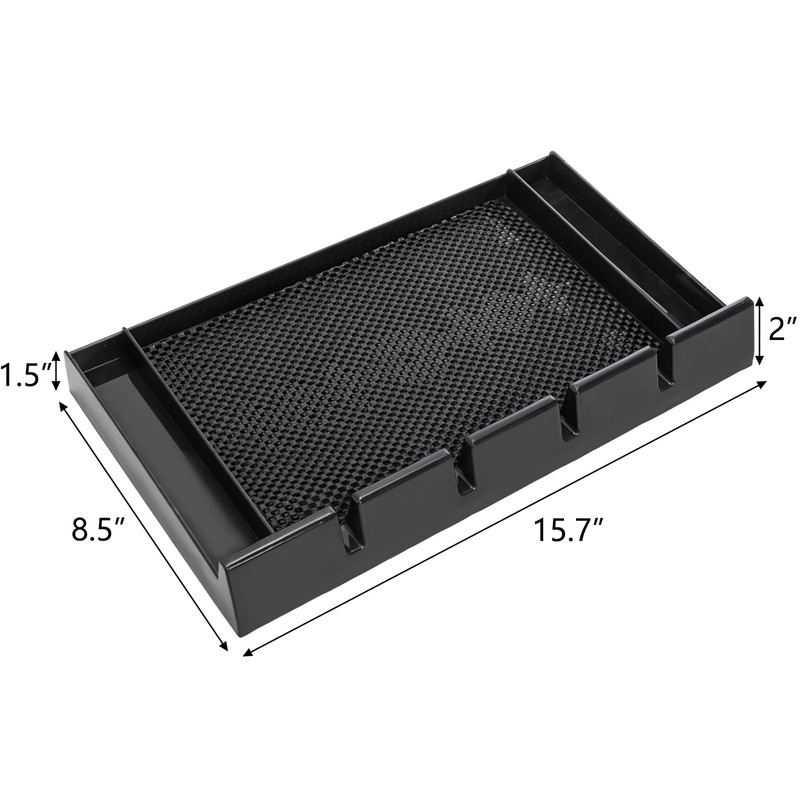 Hedume Barber Clipper Tray Organizer with Anti-Slip Mat, Corded Clippers