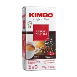 Kimbo Coffee Powder, Espresso, Italy (Medium Roast Arabica 80%, Robusta, 20%), Napoli, 8.8 oz (250 g) (Powder)