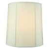 14"x16"x17" Tall Drum Lampshade Egg Shell Shantung, Cylinder Replacement Large