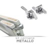 Schläfer | 4538023 - Universal Toilettensitz Scharniere, Paar verstellbare Messing-Ersatzscharniere
