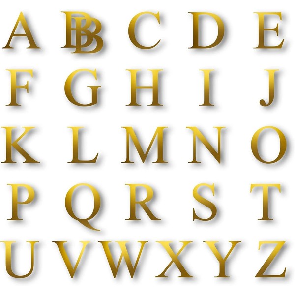 Leib Games 27 Pre Cut Large Letters for Baby Shower,