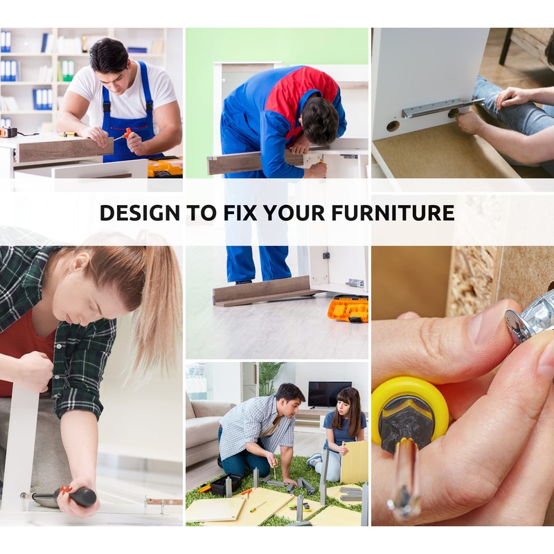 DOJA Barcelona Union Furniture Connector Cabinet Connection Screws M4 5