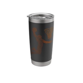 Boys Basketball Player Basketballer Sports Evolution Stainless Steel Insulated Tumbler