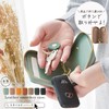 Liz Days Key Case, Smart, Genuine Leather, Simple, Stylish, Carabiner,