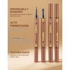 Erinde Lápiz Natural Para Pecas, 2 en 1 Sello Para