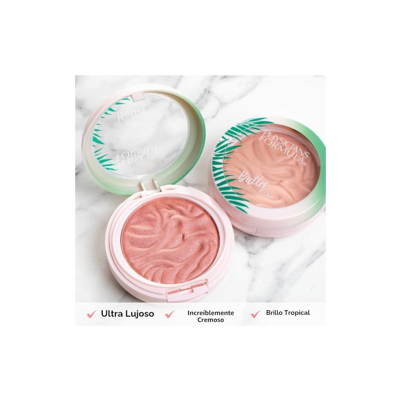 Physicians Formula - Rubor de mantequilla Murumuru, brillo natural, 0.26