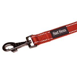 Small Dog Leash Designed for Small Dogs, Featuring Reflective Training Functionality with A Neoprene Handle.Ideal for Walks, Runs, and Training Sessions. Dimensions: 3/5 Inch X 5 Feet,Black,Size XS