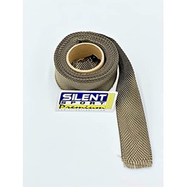 Silent Sport Exhaust Heat Protection Tape - Basalt/Olive/Green - 10 Metres