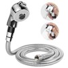 LukLoy Shampoo Bowl Hose and Sprayer Kit, 1/4" Nut Stainless