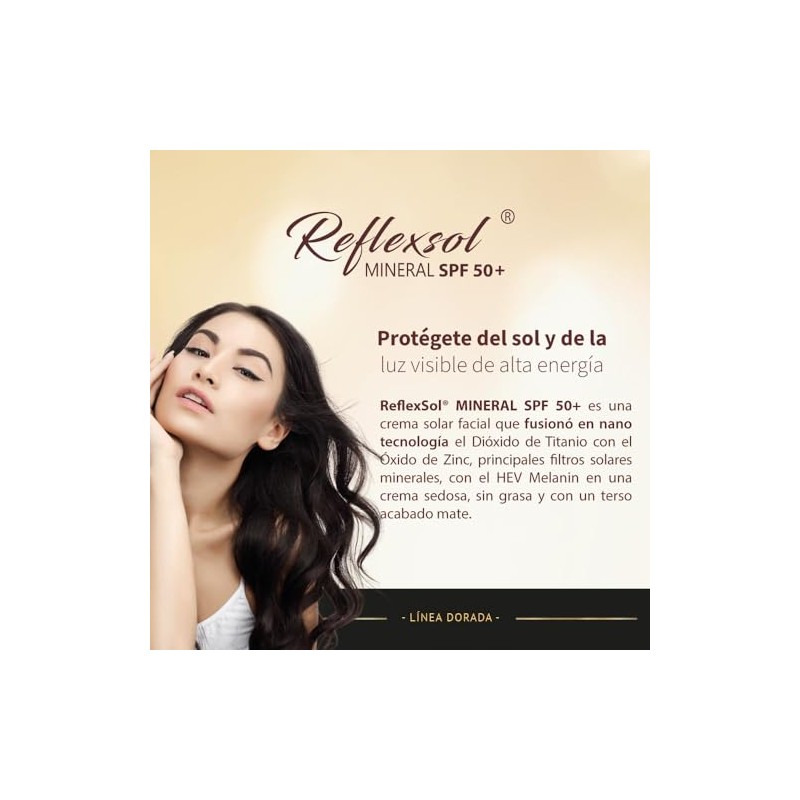 Reflexsol® Mineral SPF 50+ Protector Solar con HEV melanin