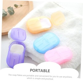 FOMIYES 240sheets Portable Travel Soap Convenient Paper Soap for Camping Hiking and Outdoor Activities Lightweight Compact and Versatile for Hotels and Public Restrooms Assorted Fragrances