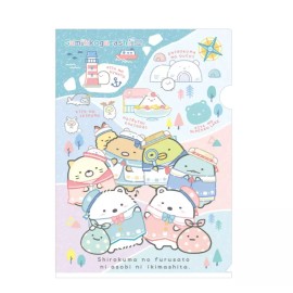San-X Sumikko Gurashi Shirokuma's Hometown Folder A