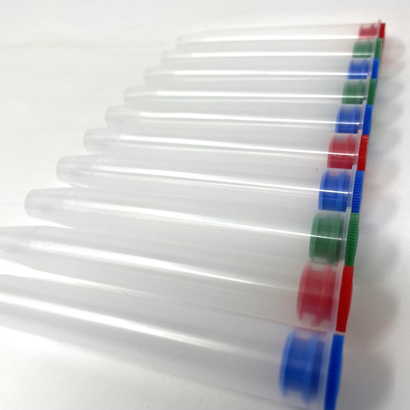 10 x Reds Plastic Cone Tube, King Size 110 mm,