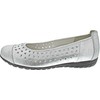 Waldläufer Hesima Ballerina Silver, Glitter silver., 40 UK wide