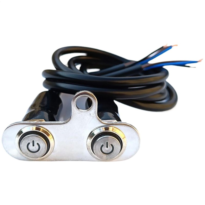 Motorcycle Handlebar on Off Button,Automatic Lock Motorcycle Headlight Button |