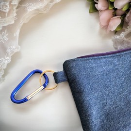 Silver Flat Key Rings Metal Split Rings for Home Car Office Keys Attachment (50 PCS)