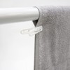 Towa Sangyo Neosul Laundry Pinch White Clothespins Approx. 1.4 x