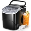 Electactic Ice Makers Countertop,26Lbs/24H,9 Cubes in 6 Mins,Portable Ice Maker