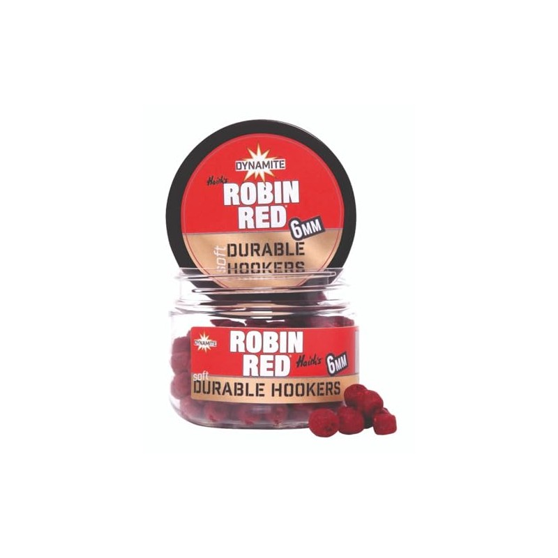 Dynamite Haith's Robin Red Soft Durable 6mm Hookers