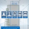 Jolux 5/6" Adjustable Height LED Retrofit Recessed Lighting 4 Pack,Dimmable