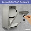 Stardrix 2 Roll Stainless Steel Commercial Toilet Paper Dispenser, Heavy