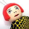 Yayoi Kusama Plush Toy, Strap, Accessory, YAYOI-chan, Polka Dot, Mascot,