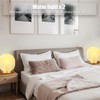 Gulfmew 2 Sets Desk Lam, Modern 3D Honeycomb Paper Lantern