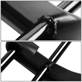 Auto Dynasty Stainless Steel Double Bar Rear Bumper Guard Compatible with Honda Pilot 09-15